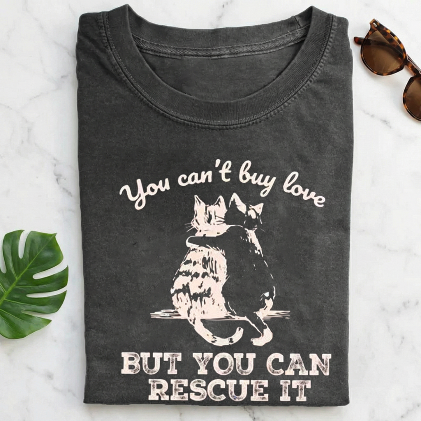 Funny Cat Rescue T-shirt