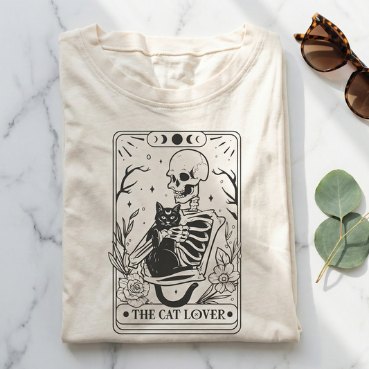 The Cat Lover Tarot Card T-shirt