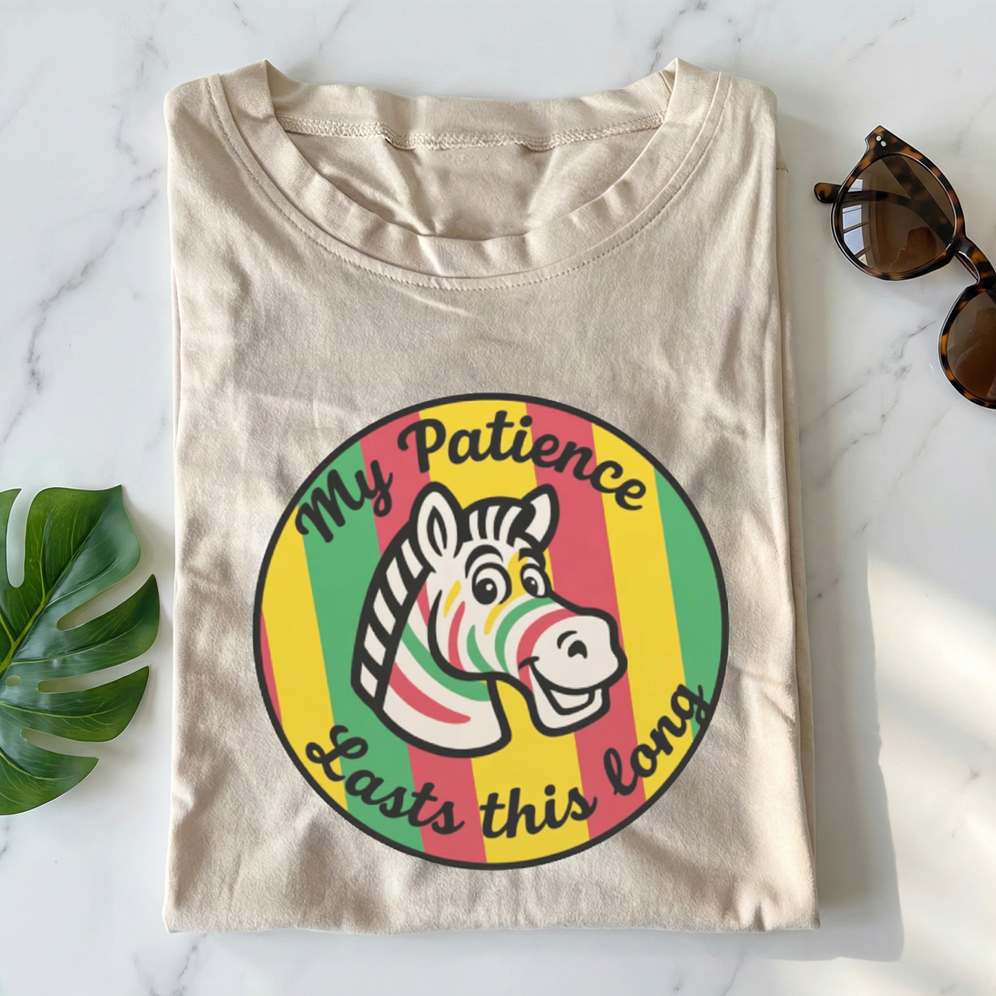 Funny Retro Zebra T-shirt