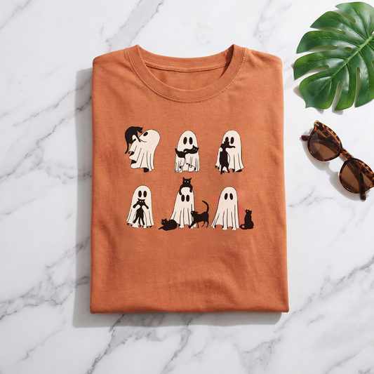 Cat Ghost T-Shirt