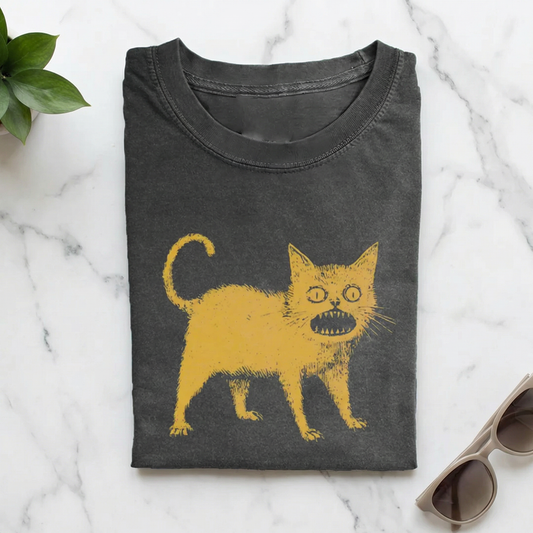 Horrible Japanese Cat T-shirt