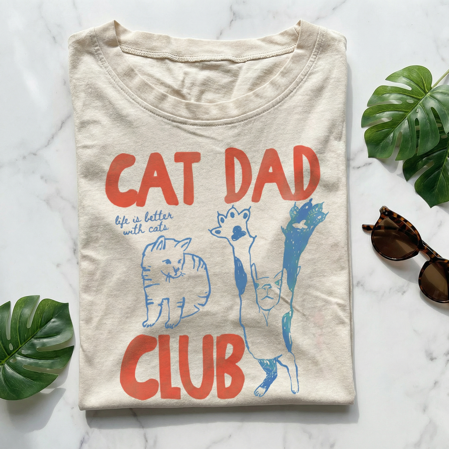 Cat Dad T-shirt