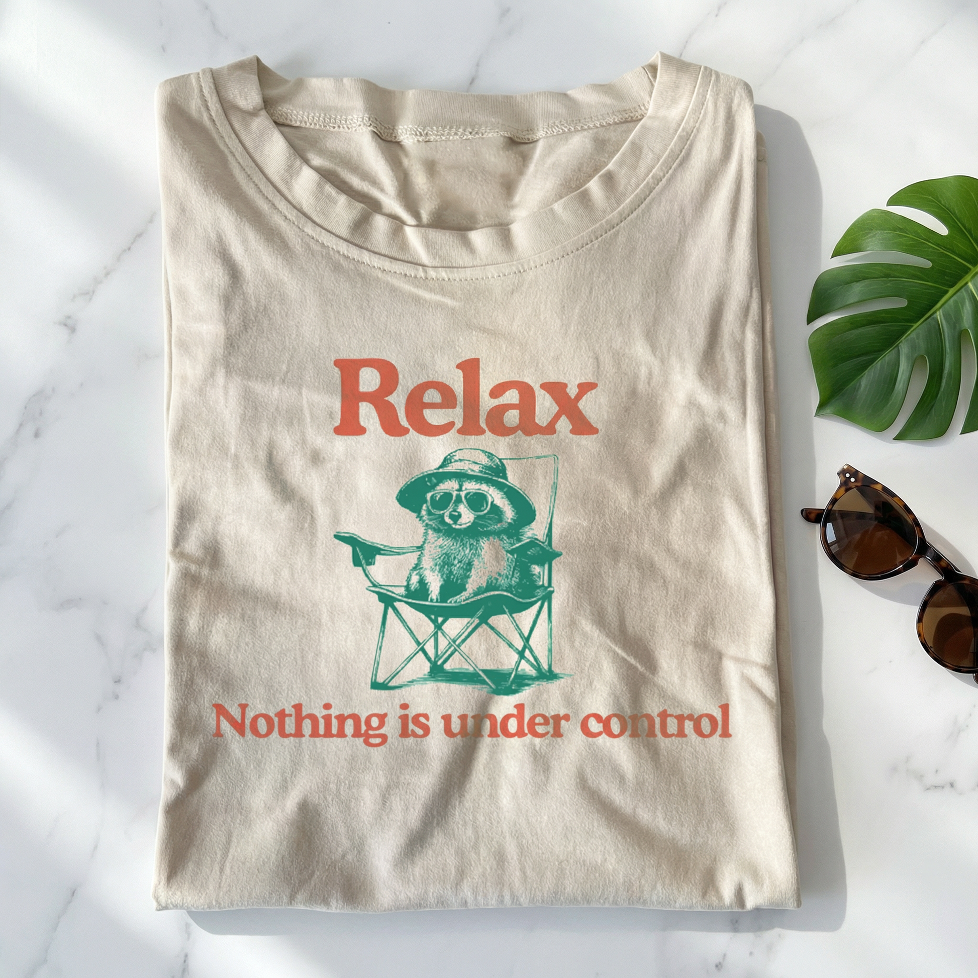 Chill Raccoon Vintage T-shirt