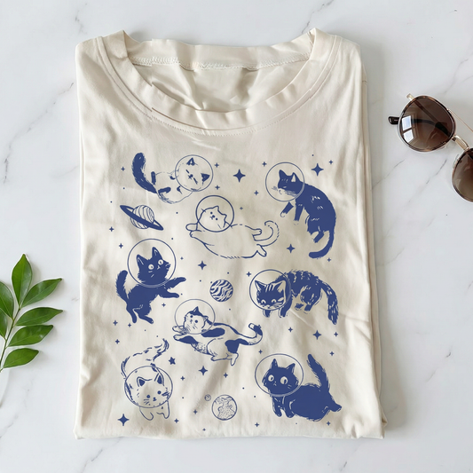 Cats in Space T-shirt