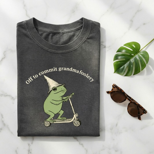Funny Frog Grandma And Grandpa T-shirt