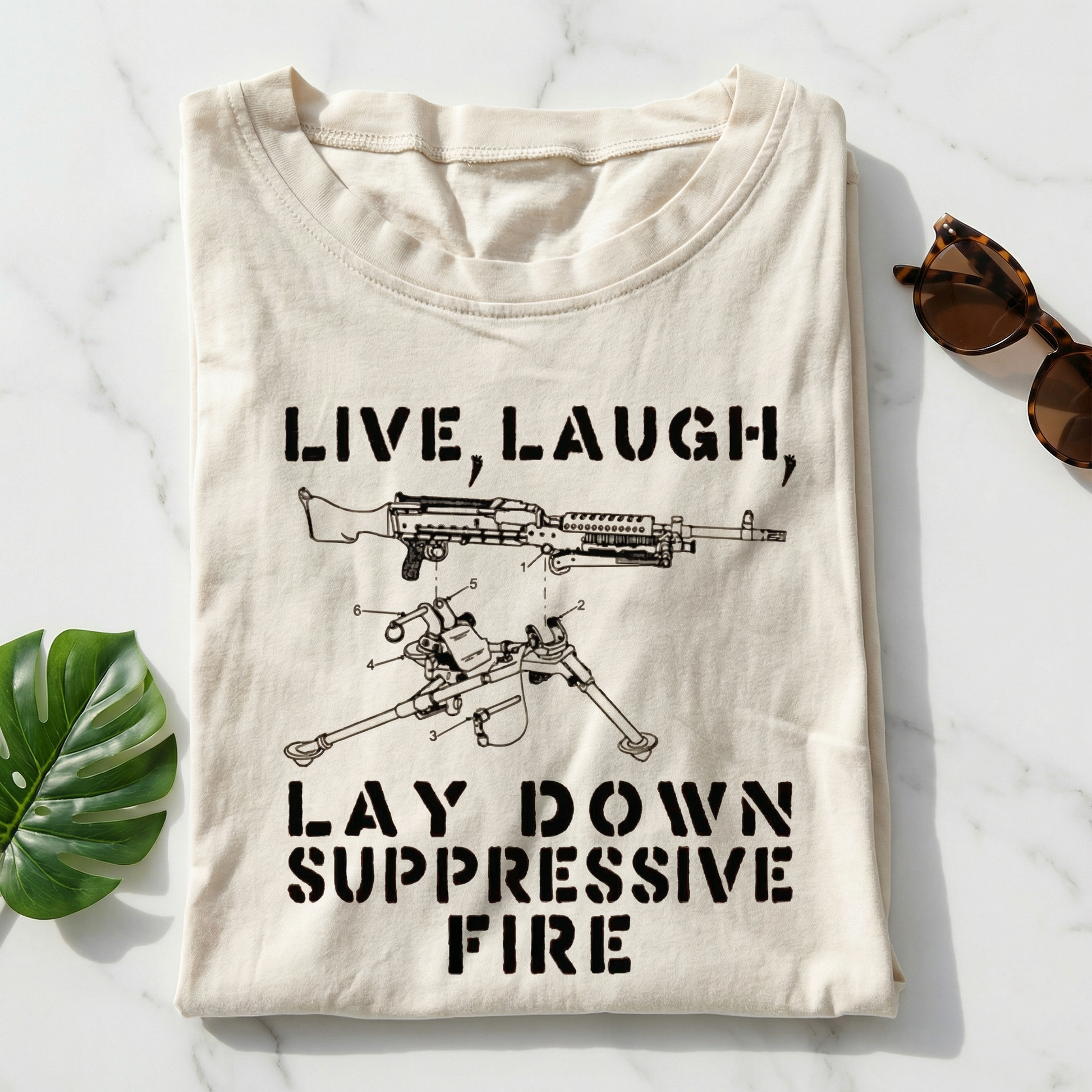 Suppression By Force Funny T-shirt