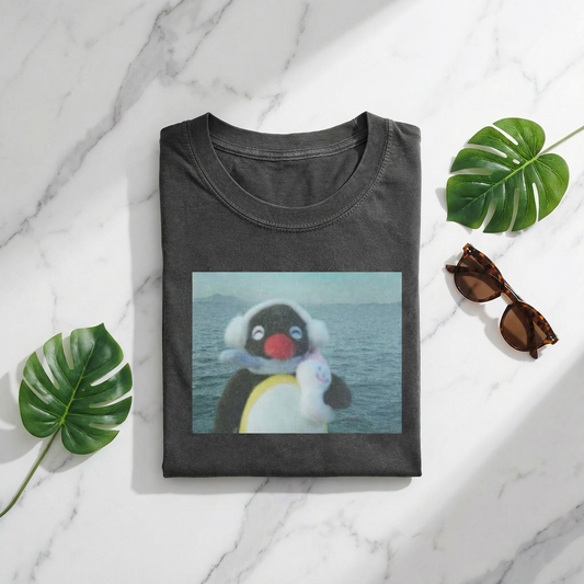 Funny Animal Vintage Graphic T-shirt