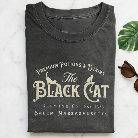 Vintage Salem Black Cat T-shirt