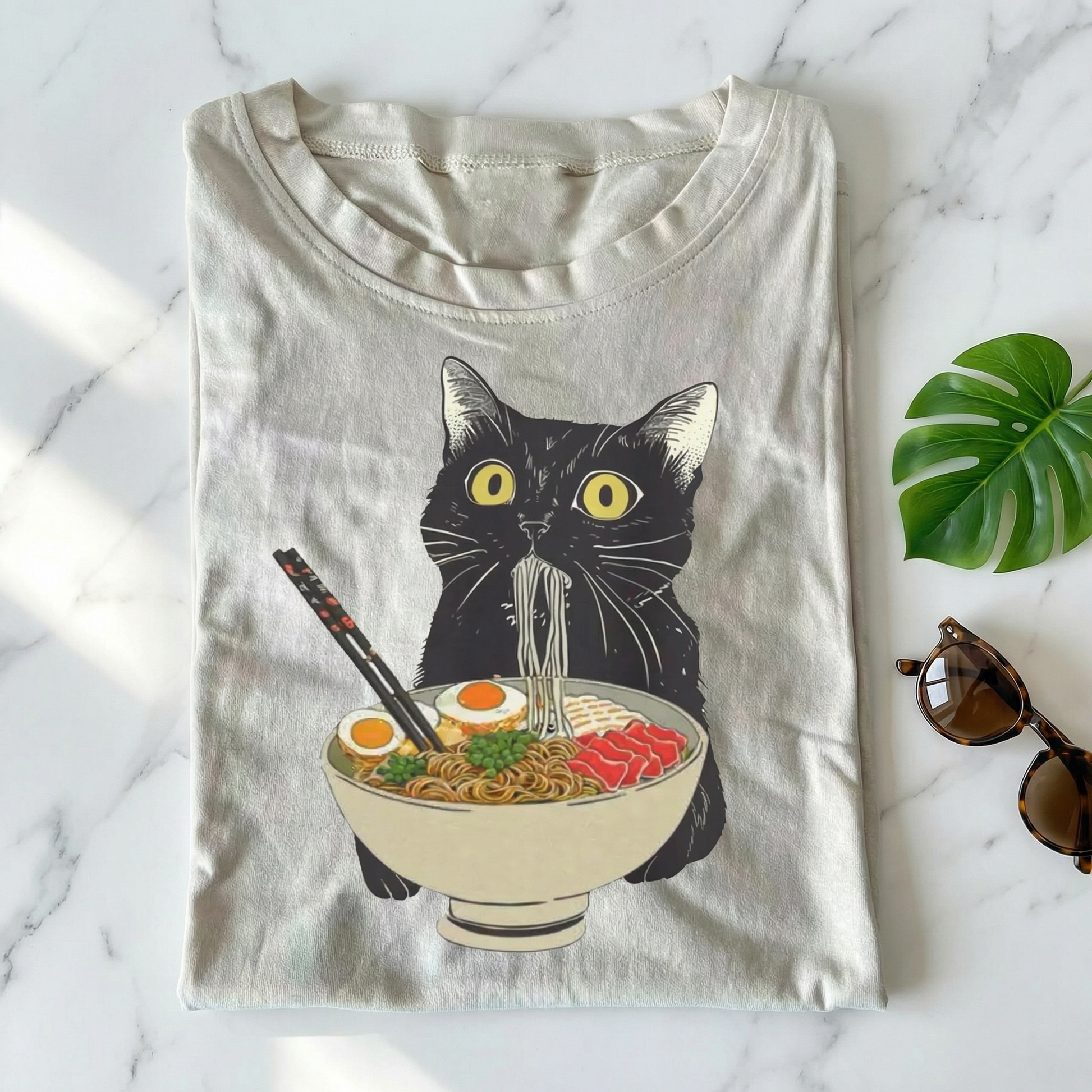 Ramen Cat T-shirt