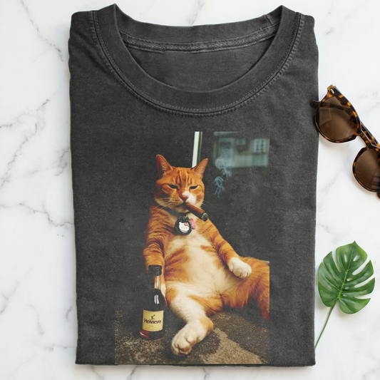 Funny Cat Graphics T-shirt