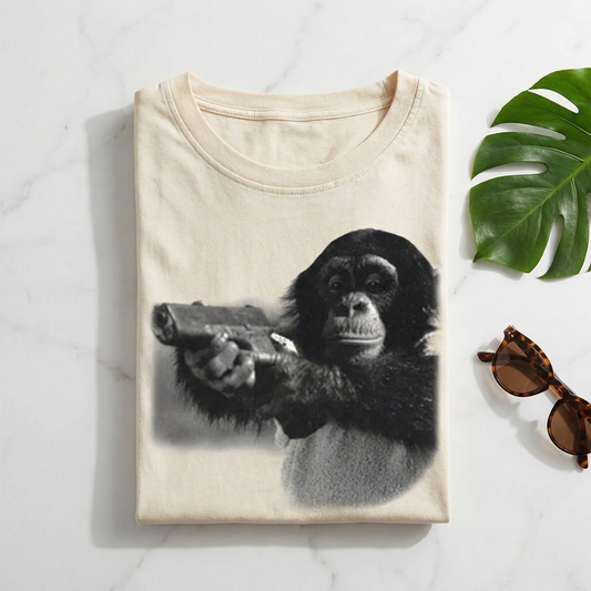 Vintage Funny Chimpanzees T-shirt