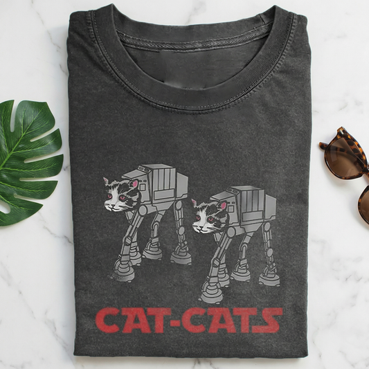 Walking Robot Cat T-shirt